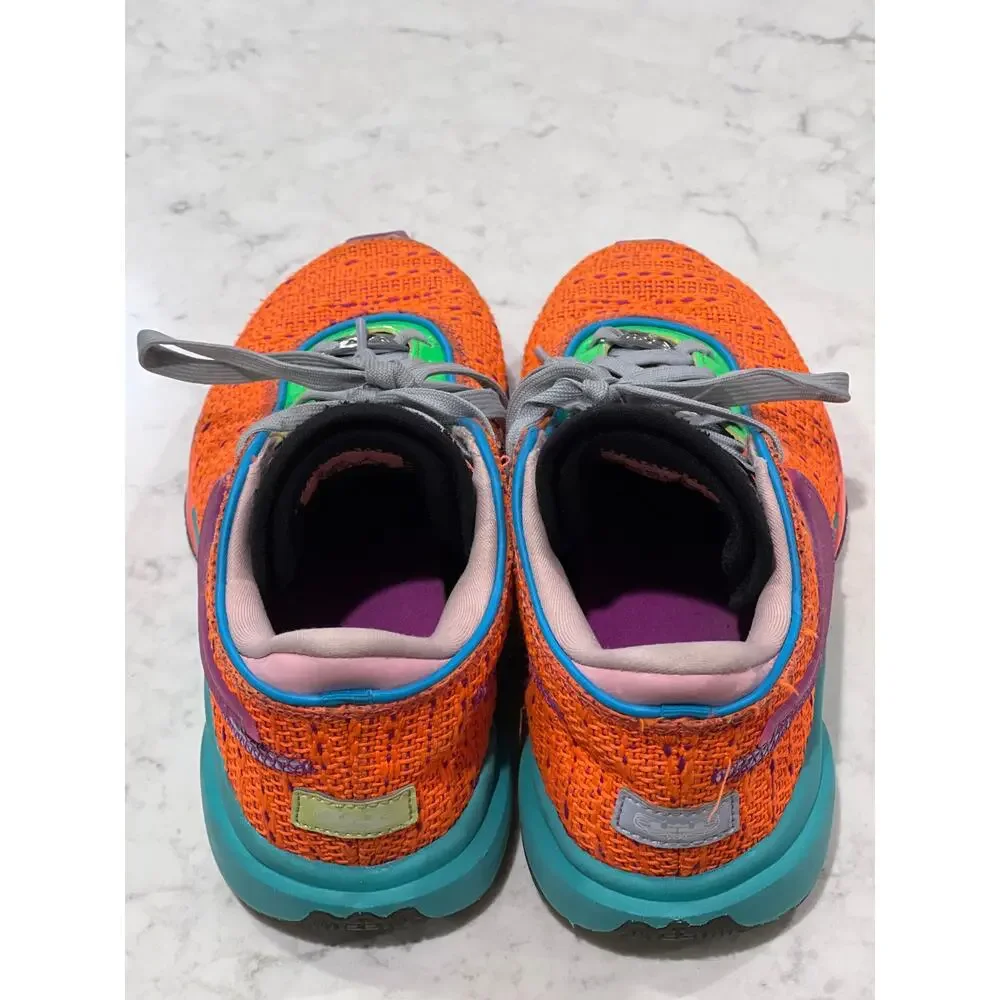 Nike Youth LeBron 20 Chosen 1 Pink Diamond Collection Sneakers Size‎ 5.5Y Orange